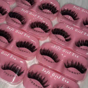 Dramatic Handmade Spike Eyelashes Look Like Extension Lashes Top and Bottom Mink Strip Lashes Vendor