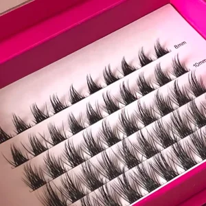 Drop Shipping Segmented Eyelashes DIY Lash Extensions False Eyelashes Kits With Customized Design