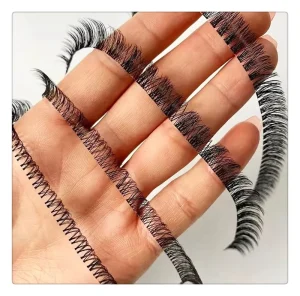 Drop Shipping Segmented Eyelashes DIY Lash Extensions False Eyelashes Kits With Customized Design