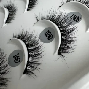 EMEDA Premium Handmade Super Fluffy Natural 3D Eyelashes Full Strip Eyelashes