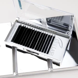 ESSI LASH 6 30mm Dark Matte Black Mega Volume Hand Made Eyelash Extensions 003 Cashmere Lash Trays Vendors