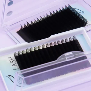 ESSI LASH Faux Mink Lash Trays Blank Individual Eyelash Extensions Trays Custom Logo Private Label Brands
