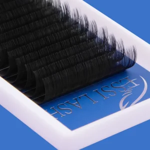 ESSI LASH Synthetic Hair Eyelash Extension Trays Private Label Easy to Make Fan Volume Lash Extensions Tray