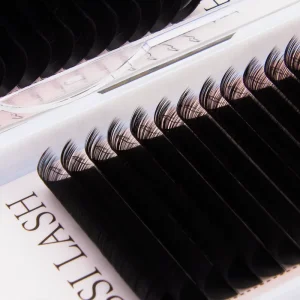 ESSI LASH Synthetic Hair Individual Eyelash Trays Soft Mixed Lashes Tray for Lash Artists Supplies