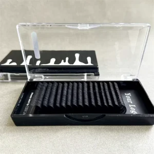 ESSI睫毛单6 30毫米长俄罗斯卷睫毛延伸天然蓬松貂皮高级丝绸卷托盘
