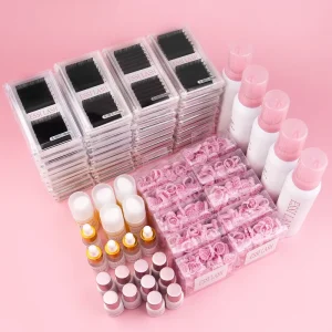ESSILASH Natural Lashes C D Curl Russian Volume Eyelash Extension Private Label Hand Made Eyelash Extension