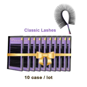 EYELASH C D Curl Matte Black Volume Lashes Trays 0.12 0.15 Handmade Korean PBT Cashmere Velvet Eyelash Extensions