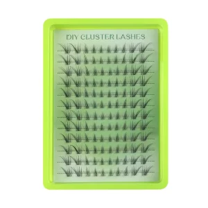 Easy Apply DIY Fluffy Lash Clusters Fluffy Cluster Eyelashes Mixed C Curl Shape for Multi Scene Daily Decoration