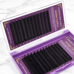 Easy Fan Blooming Eyelash Extensions High Quality Fast Blooming Volume Lashes No Shedding Lightweight Comfort for All Day Wear