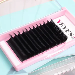Easy Fan Fluffy Self Fanning Lash Extensions Vendor Volume Individual Eyelash Extensions with BC Curl