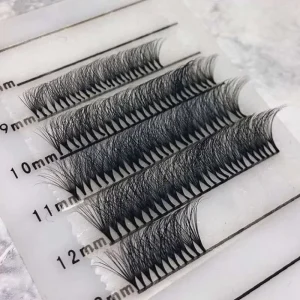 Easy Fanning Eyelashes Silk Mega Volume Lash Rapid Blooming Easy Fast Blooming Fan Eyelash Extension