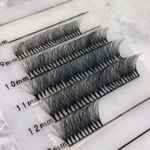 Easy Fanning Eyelashes Silk Mega Volume Lash Rapid Blooming Easy Fast Blooming Fan Eyelash Extension