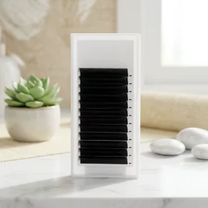 Easy Fanning Lash Extensions 0.07 D for 20mm Professional Russian Volume Silk Semi Hand Made False Eyelashes Self Fanning