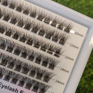 Easy Wear Individual Eyelash Cluster Fashion 10 Days DIY Lashes Private Label Eyelash Clusters