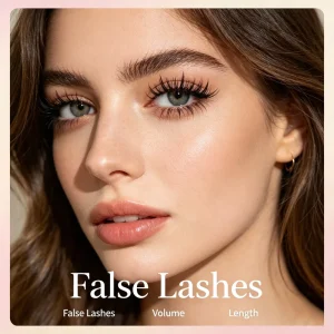 Easy to Apply OEM Self Adhesive Black Band DIY Thick Natural Cat Eye Lash Salon Cluster Lashes