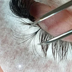 Easy to Wear Flare Eyelash Extension C D Curl Blooming Lashes Bloom Freely Volume Matte Black Handmade Eyelash Trays