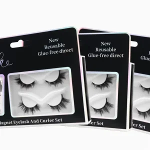 Easy to Wear Lightweight Quantum Magnetic Lash Magnetic Soft False Eyelashes with Applicator No Glue