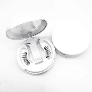 Easy to Wear Quantum 3D Magnetic Eyelashes No Glue No Eyeliner With Applicator Magnetic Lashes