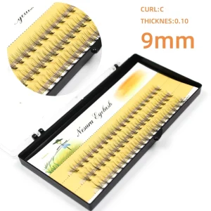 Effect Mink Eyelash Extension Natural Soft Individual Lashes Russian Volume Make False Eyelashes Handmade Lash Extensions