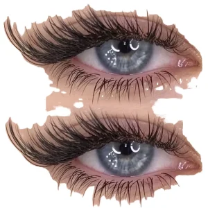 Ellipse Flat Individual Classic Eyelash Extensions Natural Long Matte PBT Lashes Double Heated Curl Retention 3D Handmade