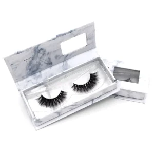 Empty Eyelash Packaging Private Label Cute Eye Lashes Custom Eyelash Box