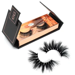 Empty Eyelash Packaging Private Label Heart Shaped Cute Eye Lashes Custom Eyelash Packaging Box
