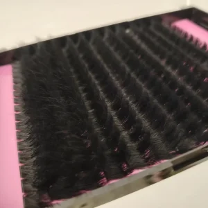 European DIY Eyelash Extension Kits Eyelash Clusters Thick200D Faum Mink Hair Large Capacity 3D Fluffy Segmented