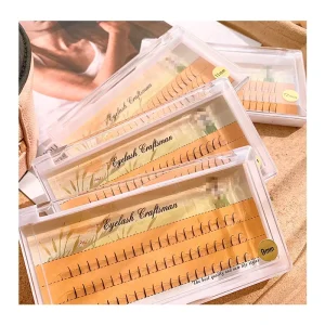 Extension Premade Eyelash Fan Fairy Style Eyelashes Free Sample Provided 3 Rows Cluster Eyelashes