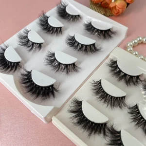 Eye Lashes Cruelty Free 3d Eyelashes Volume 15-20mm False Eyelash Extension Faux Mink Vegan Strip Lash