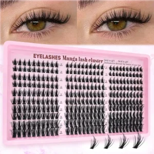 Eye Lashes Individual Cluster Eyelashes Lash Clusters D Curl Lash Clusters Diy Eyelash Extensions Kit
