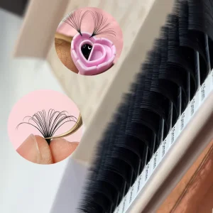 Eye Lashes Private Label Volume Korean Silk Mink Eyelash Extension Matte Lash Extensions Trays