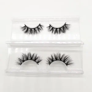 Eye Lashes for Women Eyelashes Natural Daily Wear Eyelashes 100% Mink Ashes False Eyelashes with Case