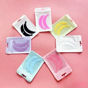Eyelash Extension Lower Lash Lift Shield Reusable Lash Lift Under Eye Pads Super Sticky Eye for Professional Salon Use