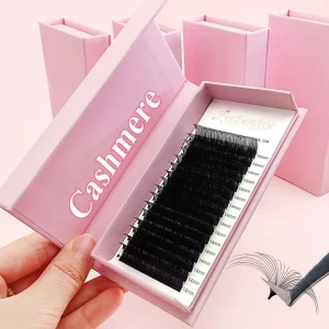 Eyelash Extensions De Cils Individual Mink Professional Classic Lash Tray Soft Matte Volume Cashmere Lash Trays