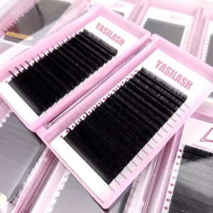 Eyelash Extensions De Cils Individual Mink Professional Classic Lash Tray Soft Matte Volume Cashmere Lash Trays