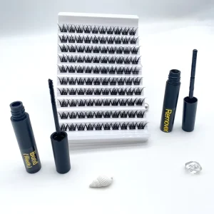 Eyelash Extensions Diy Cluster Lash Pre cut Segmented Lashes Thin Band Cluster Lash