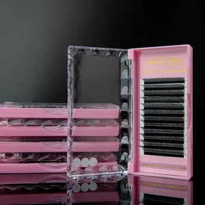 Eyelash Extensions Trays YY Eyelash Extension C D Curl 0.05 0.07 Thickness 8-15mm Lashes Private Label