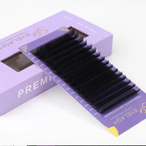 Eyelash Matte Black L M CC C D J Curls Lash Trays Cashmere Individual Velvet Volume Fluffy Silk Cashmere Lash Extensions