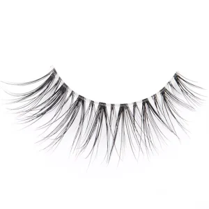 Eyelash Packaging Box Clear Band Individual Lashes 3D Eye Lash Extensions
