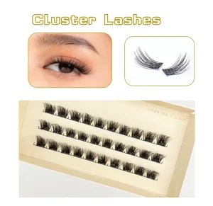 Eyelash Pre Mapped Manga Cluster Anime Lashes Extensions Custom Package Design DIY Extensions Fluffy Lashes