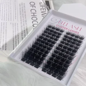 Eyelash Pre Mapped Manga Cluster Lashes Extensions Custom Package Design DIY Extensions Fluffy Lashes Segment