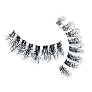 Eyelash Supplier New Wispy Synthetic Eyelashes High Quality Clear Band Lashes Vegan Invisible Band Lashes