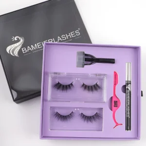 Eyelash Vendor Customized Boxes Full Strip Lashes Lashes3d Vendor 25mm