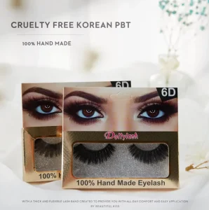 Eyelash Vendor Private Label 3D Synthetic Fibre Lashes Full Strip Eyelashes