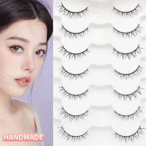 Eyelashes 5/7/10 Pairs Soft Full Strip Faux Mink False Eyelashes Optional Natural Makeup Lashes Beauty Eye Lashes