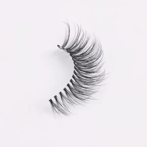 Eyelashes Flexible Clear Band Lash Strip Lashes Highlighter Private Label Faux Mink Eyelashes Lash Vendor
