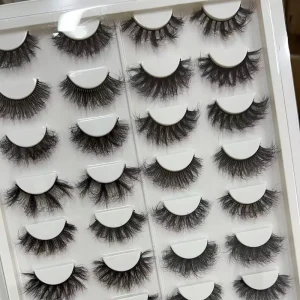 Eyelashes Fluffy False Eyelashes Natural Lashes Synthetic Hair Handmade Eyelash Extension Lashes for Makeup