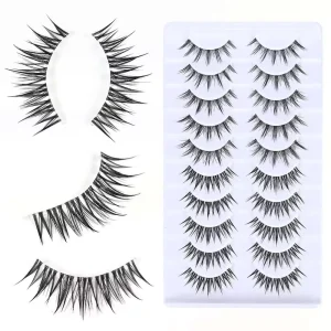 Eyelashes Full Strip One piece Thick and Curly False