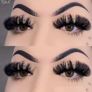 Eyelashes Vendors Fluffy Mink Lashes 25Mm Siberian Mink Lashes Dramatic Long 3D 25 Mm Mink Lashes