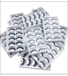F810 F820 F830 F840 F850 G800 Factory Price 5model 5pairs Eye Lashes Natural False Eyelashes 5 Pairs